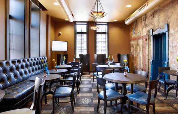 Brewhouse_1 The inside of the Brewhouse lobby.