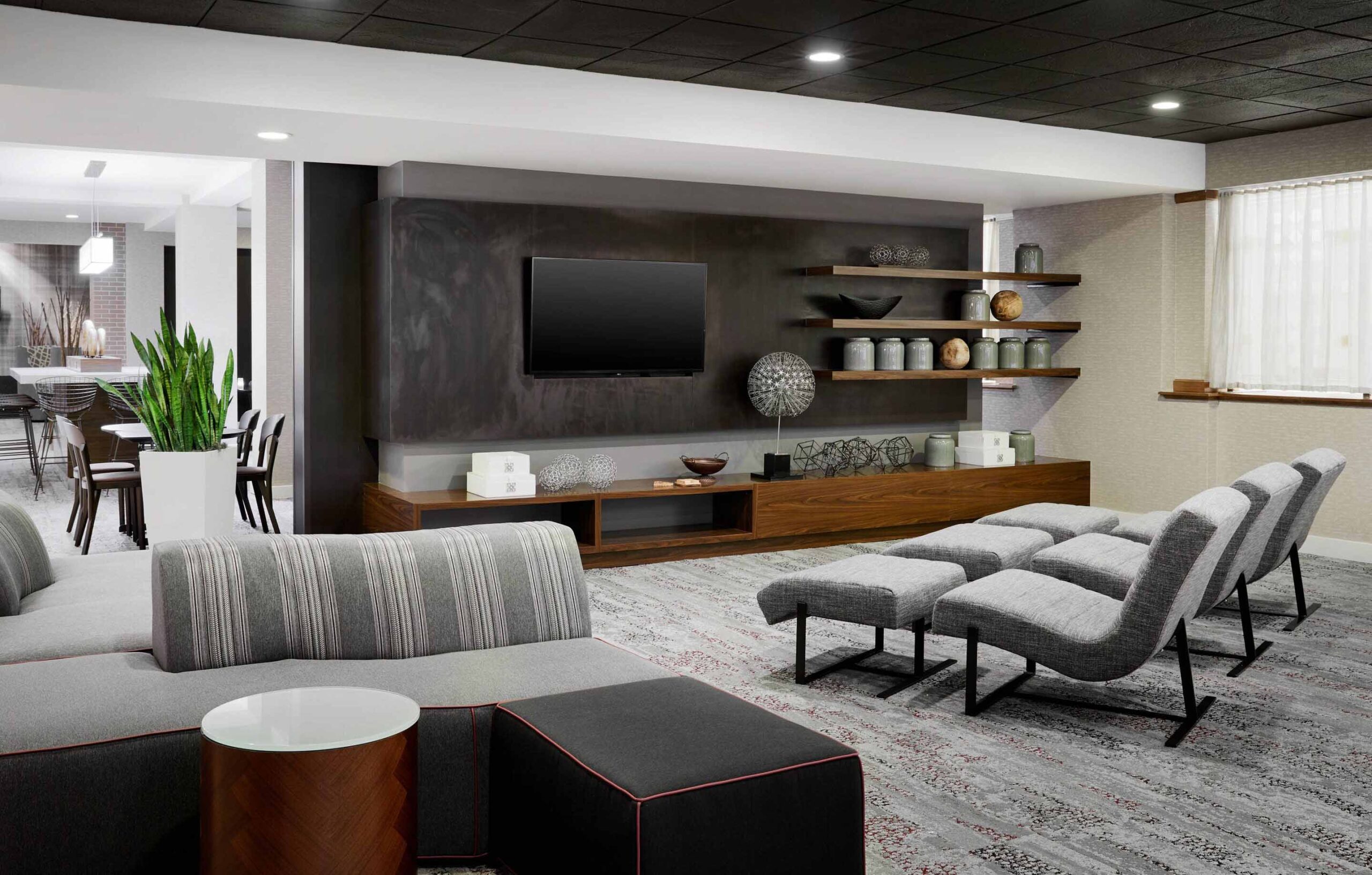 Courtyard_0 The Courtyard lobby.