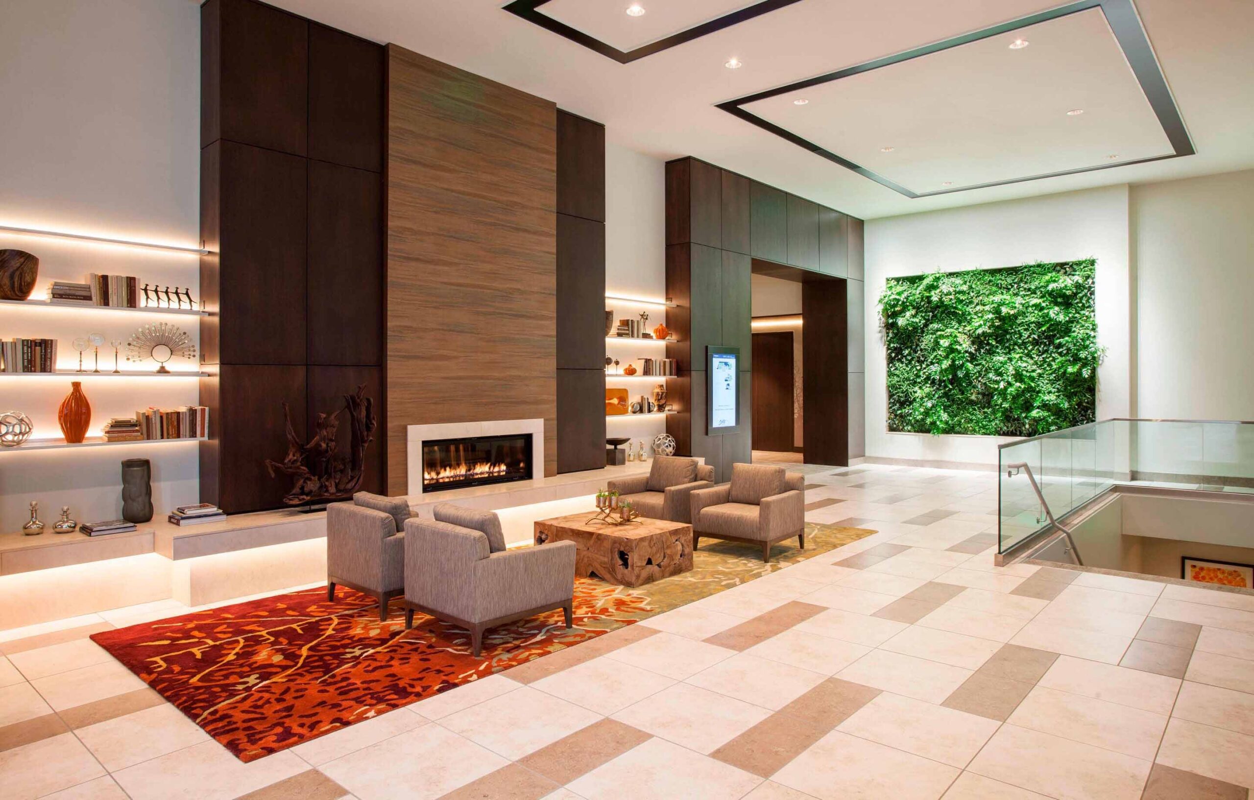 Paulie’s Place The lobby of the Westin Hotel.