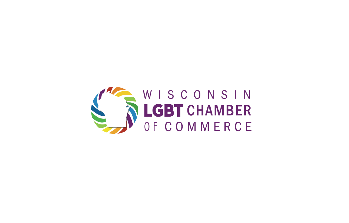 Wisconsin LGBT Chamber of Commerce logo.