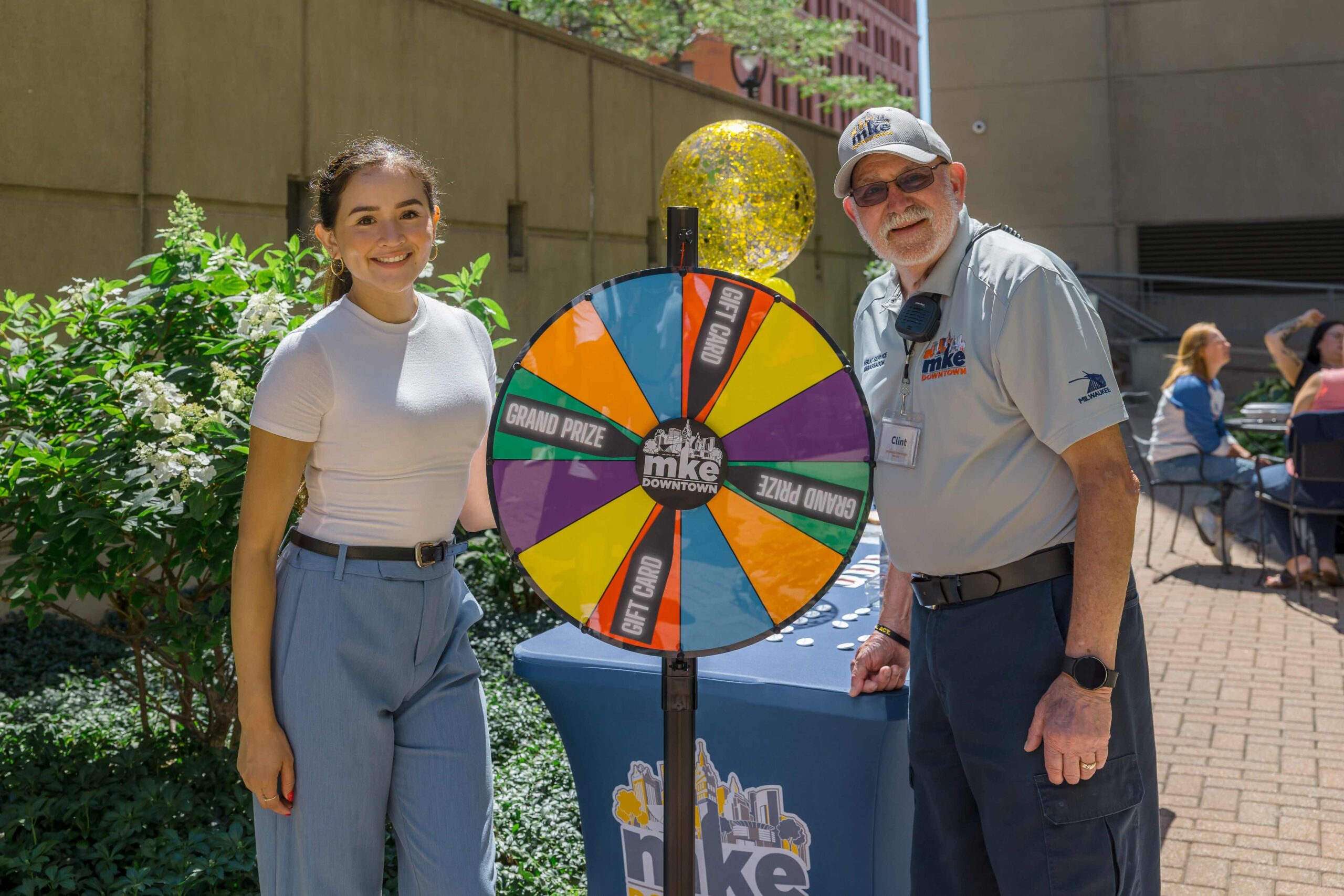 public service ambassador engagement downtown milwaukee