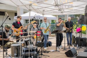 heartbeats of the city at red arrow park