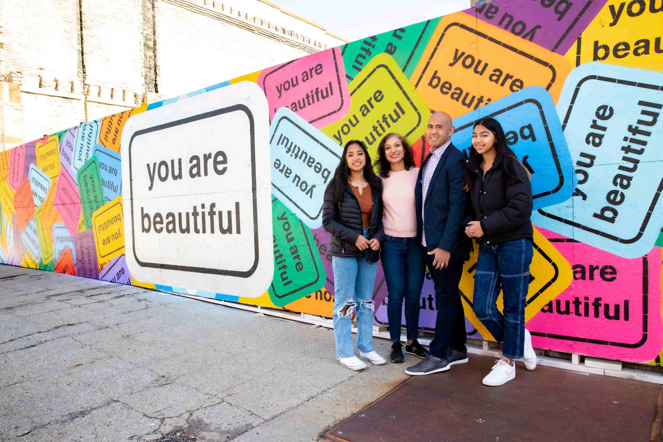 YouAreBeautiful You are Beautiful mural
