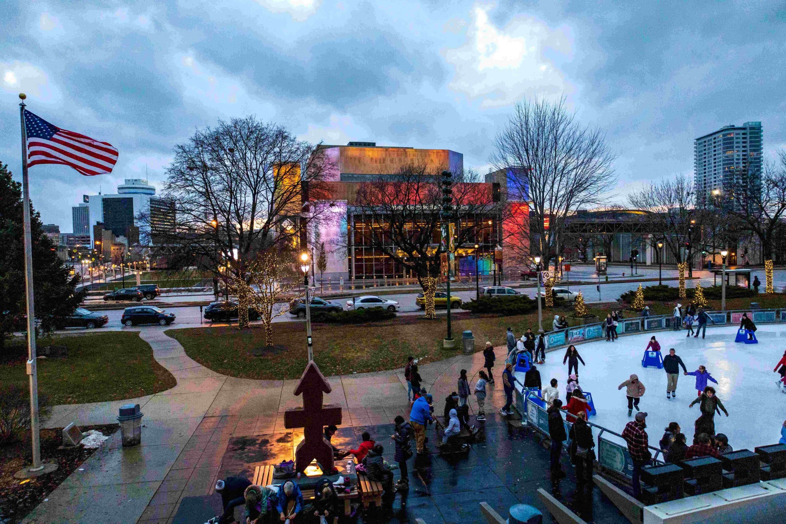 red_arrow_park_ice_skating red arrow park ice skating rink milwaukee
